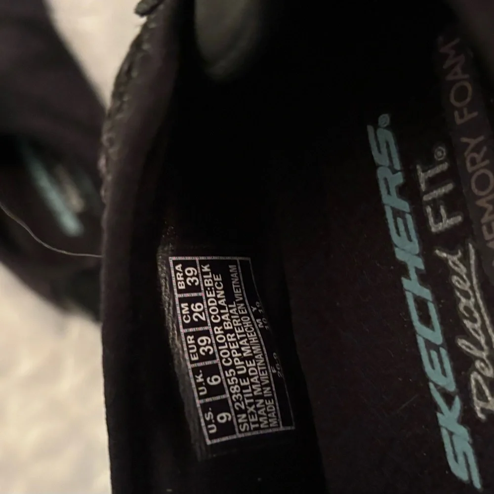 Skechers Women's Black Slip-On Sneakers - Picture 4 of 4